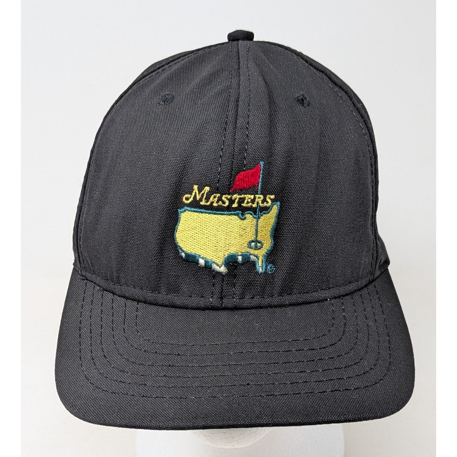 Masters Golf Tournament American Needle Hat Mens Osfa Black Cap